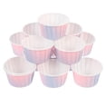 thumbnail image 1 of BRIGHTFUFU 50Set Cupcake Paper Cups Muffin Cups for Baking Assorted Color Round Shape, 1 of 8