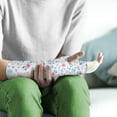 thumbnail image 2 of Jiueut Colorful Flower Arm Cast Cover Arm Cast Sleeve with Thumb Cover Washable Cast and Bandage Protector Cast Protector for Shower Arm Adult Size M Hand Cast Cover, 2 of 7