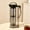 Black-BK, variant on MMJ Cold Brew Coffee Maker Pitcher 2.2L with Removable Filter Spill Safe Carafe for Iced Tea Fruit 11.81x5.9x3.54in