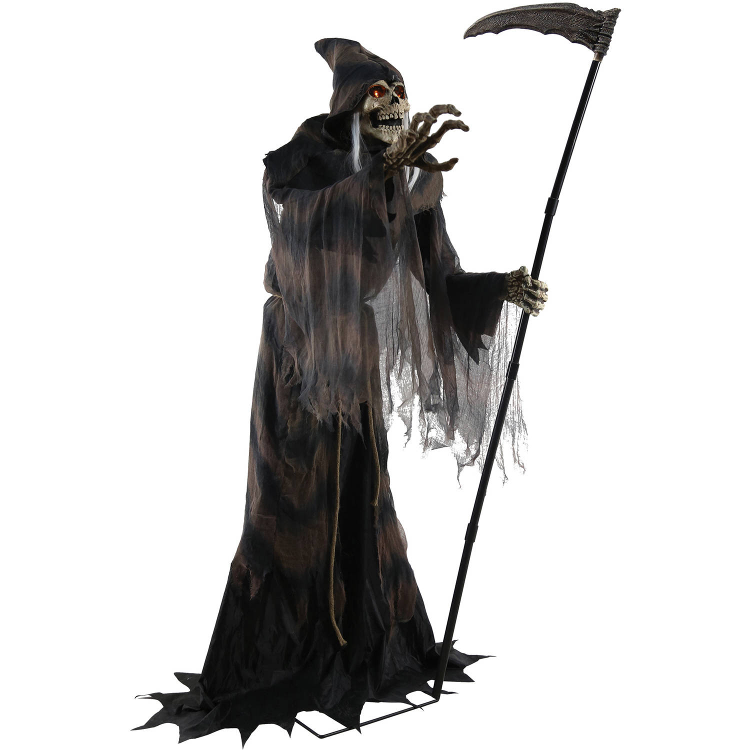 lunging reaper animated prop halloween decoration