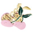 thumbnail image 4 of Cherry Hair Clip Alloy Claw Clip for Women Pink Durable Hair Accessories, 4 of 5