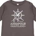 thumbnail image 4 of Inktastic Annapolis Maryland Vacation Boys or Girls Long Sleeve Toddler T-Shirt, 4 of 5