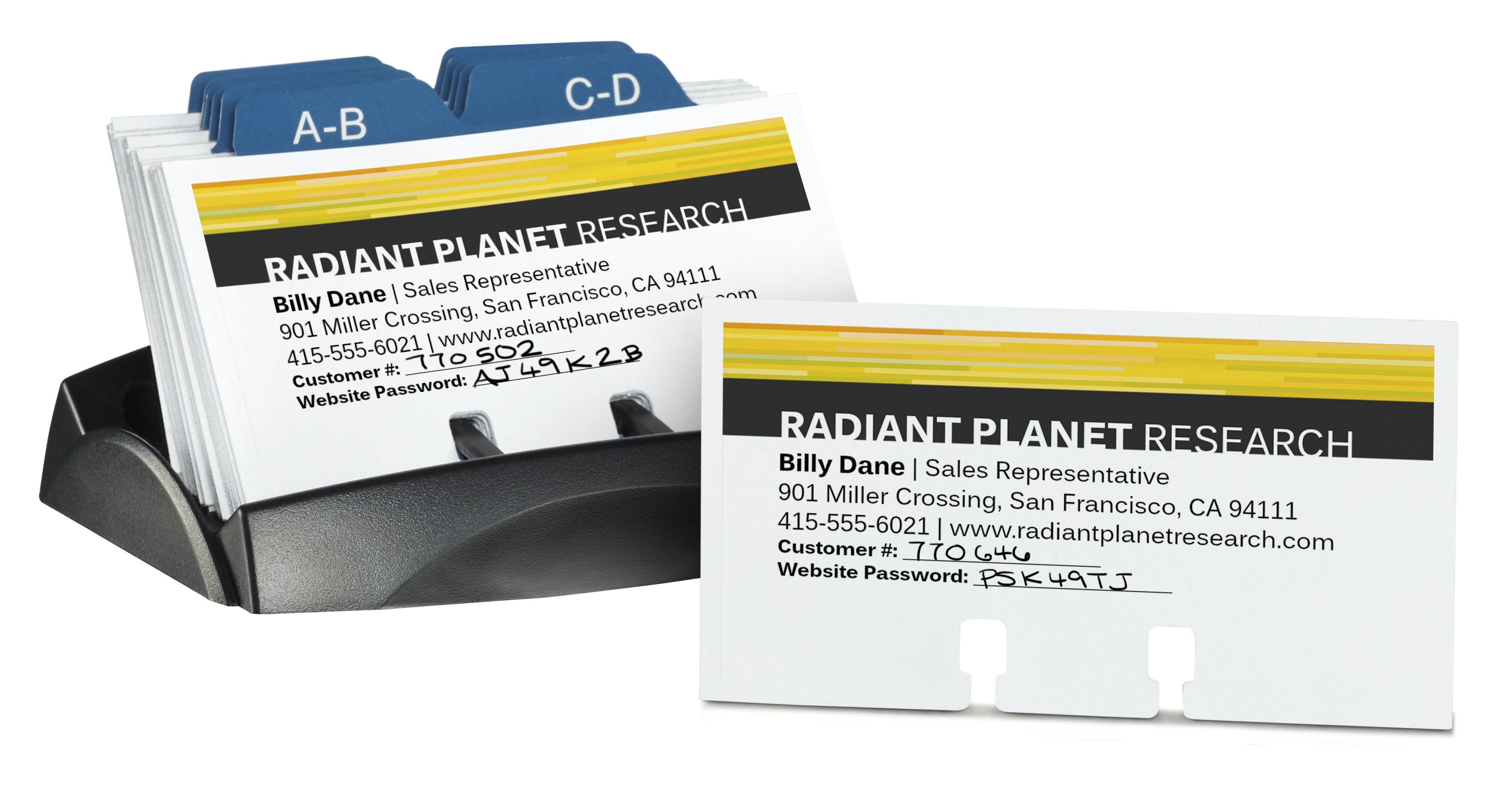 Avery® Printable Rotary Cards With Sure Feed® Technology,, 53 OFF