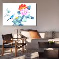thumbnail image 6 of Bluebird and Pink Orange Peony Canvas Poster Bedroom Decor Sports Landscape Office Room Decor Gift,Frame-style,16x24inch(40x60cm), 6 of 8