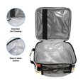 thumbnail image 3 of Square Lunch Bag 10.5*3.5*9.5 Inches Cooler Bag Lunch Bag Insulation Portable Durable Fashion Colorful Beautiful Kittens, 3 of 6