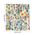 thumbnail image 3 of Fmbmuo Wildflower Shower Curtain 72x47 Inch Waterproof Quick-Dry Polyester Bathroom Curtain with 12 Hooks No-Drill Floral Decor,Multicolor, 3 of 5