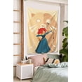 thumbnail image 3 of Tapiz de Mérida para dormitorio, estampado artístico para colgar en la pared, póster estético, decoración de fondo, tapices para sala de estar, dormitorio, regalo para fanáticos, 60 x 51 pulgadas, 3 of 8