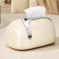 thumbnail image 4 of Jpxdew Desktop Tissue Box,8.46x5.43x4.53in Spring Dispenser Storage,Multifunctional for Living Room Kitchen Office, 4 of 6