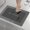 Black, variant on Diatomaceous Bath Rug Super Absorbent Quick Dry Rubber Backing Non Slip Washable Bathroom Floor Mats Shower Rug For In Front Of Bathtub Shower Room 16x24