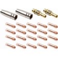 thumbnail image 2 of Gamvdout 20Pcs Gas Nozzles MIG Welding Equipment Contact Tip 0.035" for MB 15AK Mig Welding Gun, 2 of 6