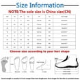 thumbnail image 4 of NOKIO Orthopedic Wedge Sandals for Women Open Toe Ankle Strap Platform Sandals Women's Casual Side Hollow Belt Buckle Slope Bottom Roman Shoes Summer Fashion Ladies Sandals Shoes, 4 of 9
