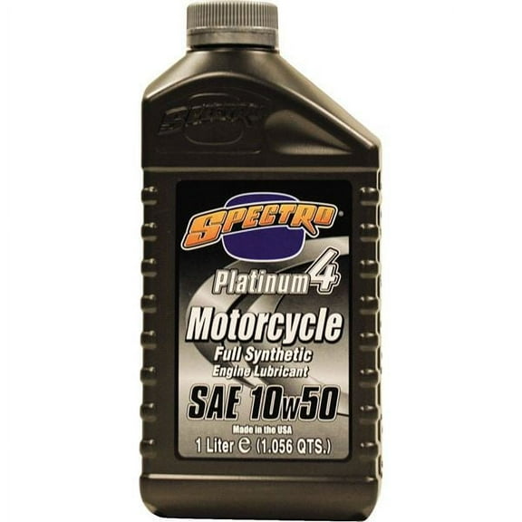 Spectro 310282 Platinum Motorcycle Full Syn 4T - 10W50 - 1lt. -