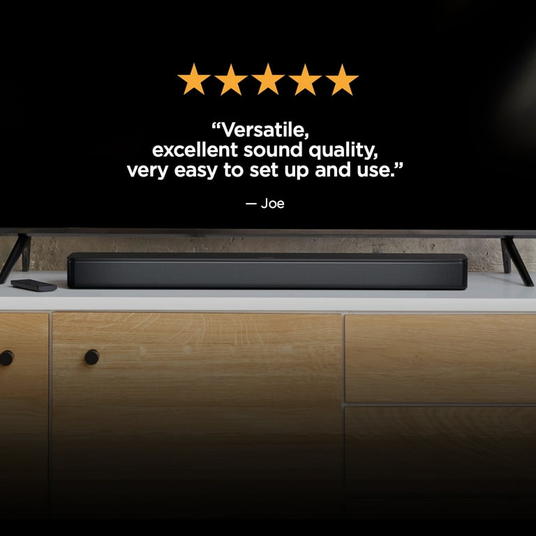 Bose Smart Soundbar 300 Wireless Bluetooth TV Speaker, Black Bose Smart Soundbar 300 Wireless Bluetooth TV Speaker, Black