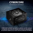 thumbnail image 2 of FUENTE DE PODER XPG CYBERCORE II 1000W PLATINUM FULL MODULAR 12V NEGRO CYBERCOREII1000P-BKCUS, 2 of 8