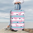 thumbnail image 4 of Wukai Flamingo1 Elastic Luggage Cover: Personalized Protection for Your Suitcase - Fits 19~29-inch, Washable & Durable Travel Companion-, 4 of 8