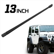 Rydonair Antenna Compatible with Jeep Wrangler JK JKU JL JLU Rubicon Sahara (2007-2019) | 13 inches Flexible Rubber