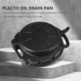 thumbnail image 3 of 7.5l Plastic Oil Drain Pan Wast Engine Oil Collector Tank Gearbox Oil Trip Tray For Repair Car Fuel Fluid Change Garage Tool, 3 of 5
