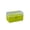 green, variant on Portable Plastic Storage Box with Transparent Lid and Handle, Multipurpose Organizer Case