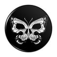 thumbnail image 1 of Butterfly Skull Insect Pinback Button Pin, 1 of 4