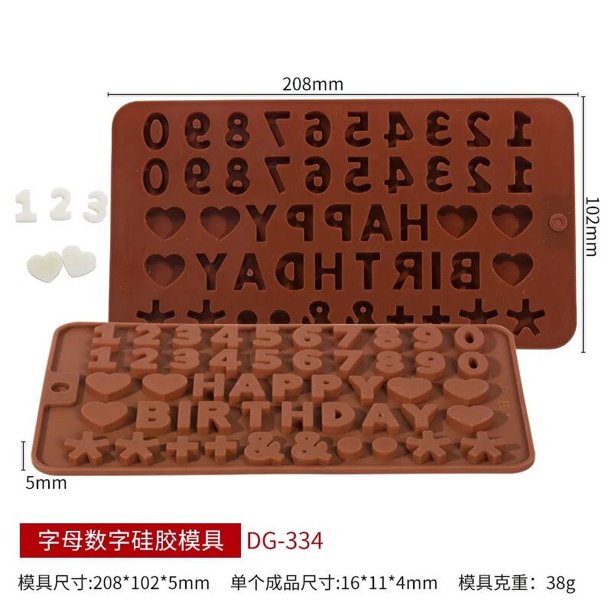 Molde para dulces, molde de silicona para Chocolate, moldes cuadrados pequeños para dulces, moldes de silicona para dulces, moldes de arcilla polimérica, molde para galletas