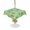 Green, variant on Outdoor Tablecloth with Umbrella Hole for Patio/Picnic/Party/Camping, Desert Camels Waterproof Table Cloth Square Cover Washable, Tropical Date Palm Trees Animal (54"x 54")