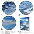 thumbnail image 3 of Designart "Glacial Flow Alaska II" Landscapes Canvas Print, 3 of 5