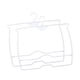 thumbnail image 5 of 2 piezas Baderas de baño Hanger Portas de baño con gancho giratorio Rack colgante de colgadura de baño para ropa de vestir en casa en casa, 5 of 9