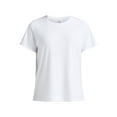 thumbnail image 5 of Athletic Works Women's and Women's Plus ButterCore Tee with Short Sleeves, Sizes XS-4X, 5 of 6
