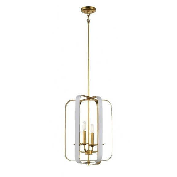 4 Light Pendant 33.25 inches Tall By 14 inches Wide Bailey Street Home 57-Bel-4262201