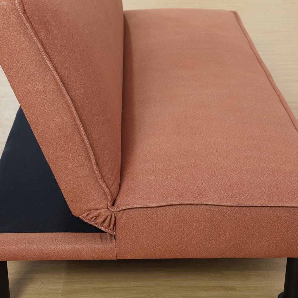 Kadyn Futon Sofa Bed, Convertible Futon for Living Room, Futon Sleeper Sofa, Light Brown Kadyn Futon Sofa Bed, Convertible Futon for Living Room, Futon Sleeper Sofa, Light Brown