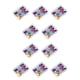 thumbnail image 1 of Bearachild Alfileres de confección, agujas de coser acolchadas de posicionamiento, herramientas domésticas reutilizables portátiles, Color al Flor Oscura 50PCS 10Conjunto, 1 of 6
