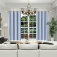 thumbnail image 5 of Lfeey Light Purple Blackout Curtains for Bedroom, Set of 2, 52x84 inches, Thermal Insulated Blackout, 5 of 6