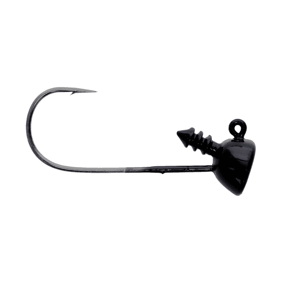 Buckeye Lures Spot Remover Jig Head 1/4 oz. 4/0 Hook – Black