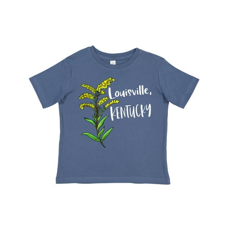 

Inktastic Louisville Kentucky Goldenrod Flower Gift Toddler Boy or Toddler Girl T-Shirt