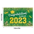 GBRCGHM Garden Supplies Graduation Season Banner Background Cloth