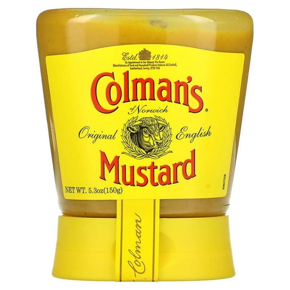 Colman's, Original English Mustard, 5.3 oz Pack of 4