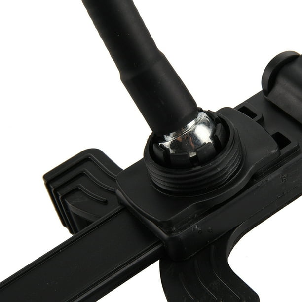 Soporte universal para teléfono móvil, flexible, con brazos largos, para escritorio y cama (negro)