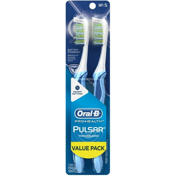 Oral-B Pro-Health Pulsar Soft Toothbrush, Value Pack 2 ea (Pack of 3)