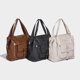 thumbnail image 2 of Bolso de mano con diseño original, estilo retro desgastado, bolso de viaje de gran capacidad para mujer, bolso bandolera portátil nuevo de 2024, 2 of 5