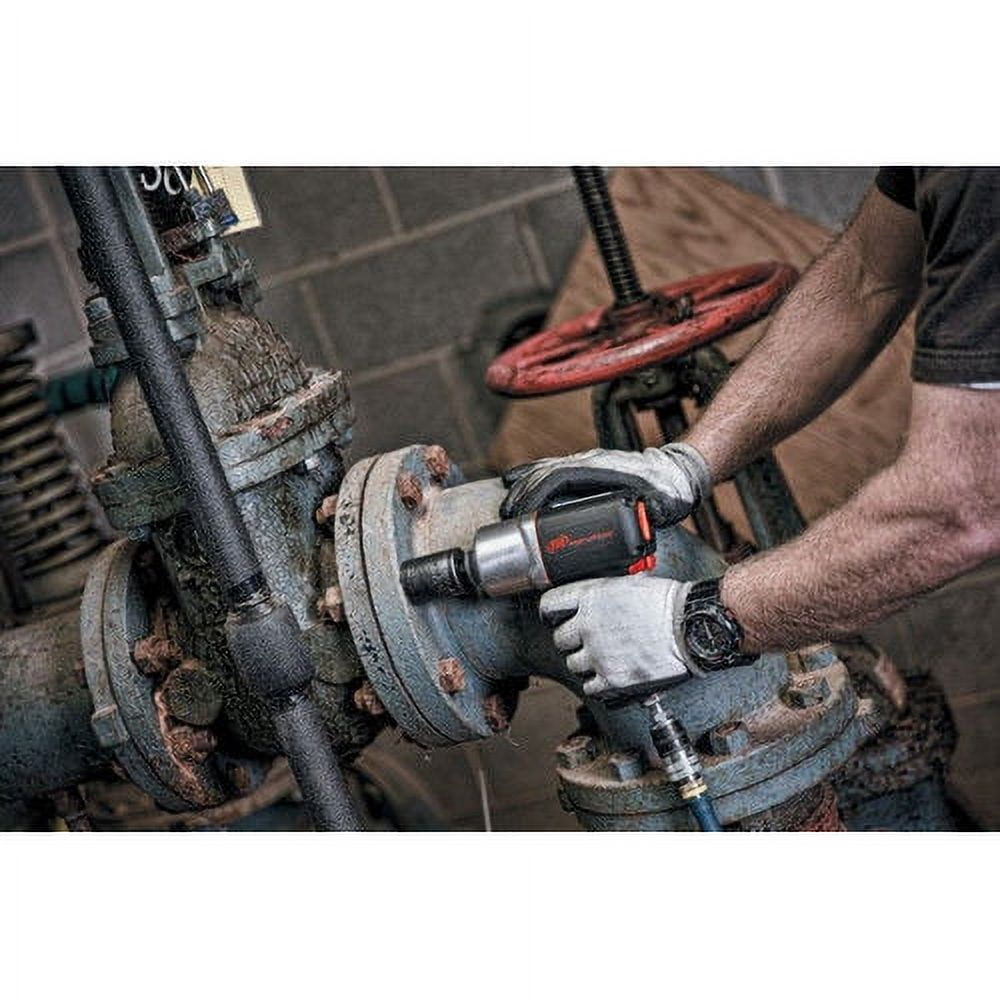 Ingersoll Rand 1/2" Air Impact Wrench, Quiet, Pistol Grip, 2" Extended Anvil, 780 ft-Lbs Max Torque