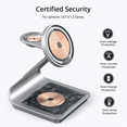 thumbnail image 3 of AOLIGEI Magnetic 3 in 1 Wireless Charger for iPhone 15/13/14 Pro Max/12 30W Wireless Charging Station for Apple Watch/For airpods Pro, 3 of 6