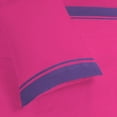 thumbnail image 4 of DNG Creations 4 Piece Two Tone Sheet Set - 21 Inch Deep Pocket ( Solid Hot Pink/Purple - Full ), 4 of 4