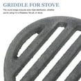 thumbnail image 3 of OULII Grille de Foyer pour Foyer en Alliage de Fer, Flux d'Air Amélioré pour Usage Intérieur, Lot de 1, 3 of 8
