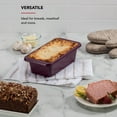 thumbnail image 5 of KitchenAid Nonstick Aluminized Steel Nonstick 9x5-inch Bread Loaf Pan, Beetroot Purple, 5 of 8