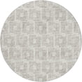 thumbnail image 2 of Addison Rugs Dream Shag Premium Machine Washable Transitional Squares Beige Round Rug, 8' x 8', 2 of 8