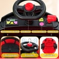 thumbnail image 6 of East doll 12V Electric Ride on Toy with LED Screen, Push Car for Toddler with Remote Control, 360°Spin, 5-Point Safety Belt, 1.3-2.5MPH, Music, Horn, Kids Ride On Toy Ages 1-3, Red, 6 of 8
