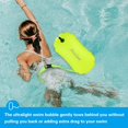 thumbnail image 4 of Boya de natación Float ProCase, burbuja de seguridad para natación, color amarillo neón, 4 of 7