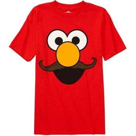 Sesame Street - Big Men's Elmo Big Face Tee