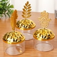 thumbnail image 2 of 12Pcs Transparent Candy Boxes Large Capacity Golden And Silver Plated Plastic Candy Jars for Home Party Baby Shower, 2 of 8