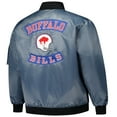 thumbnail image 3 of Men's Mitchell & Ness Charcoal Buffalo Bills Big & Tall Bomber Full-Zip Jacket, 3 of 3